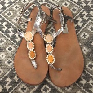 Steven madden gem sandals